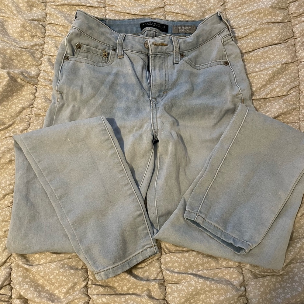 Aeropostale Light Blue Jegging Jeans